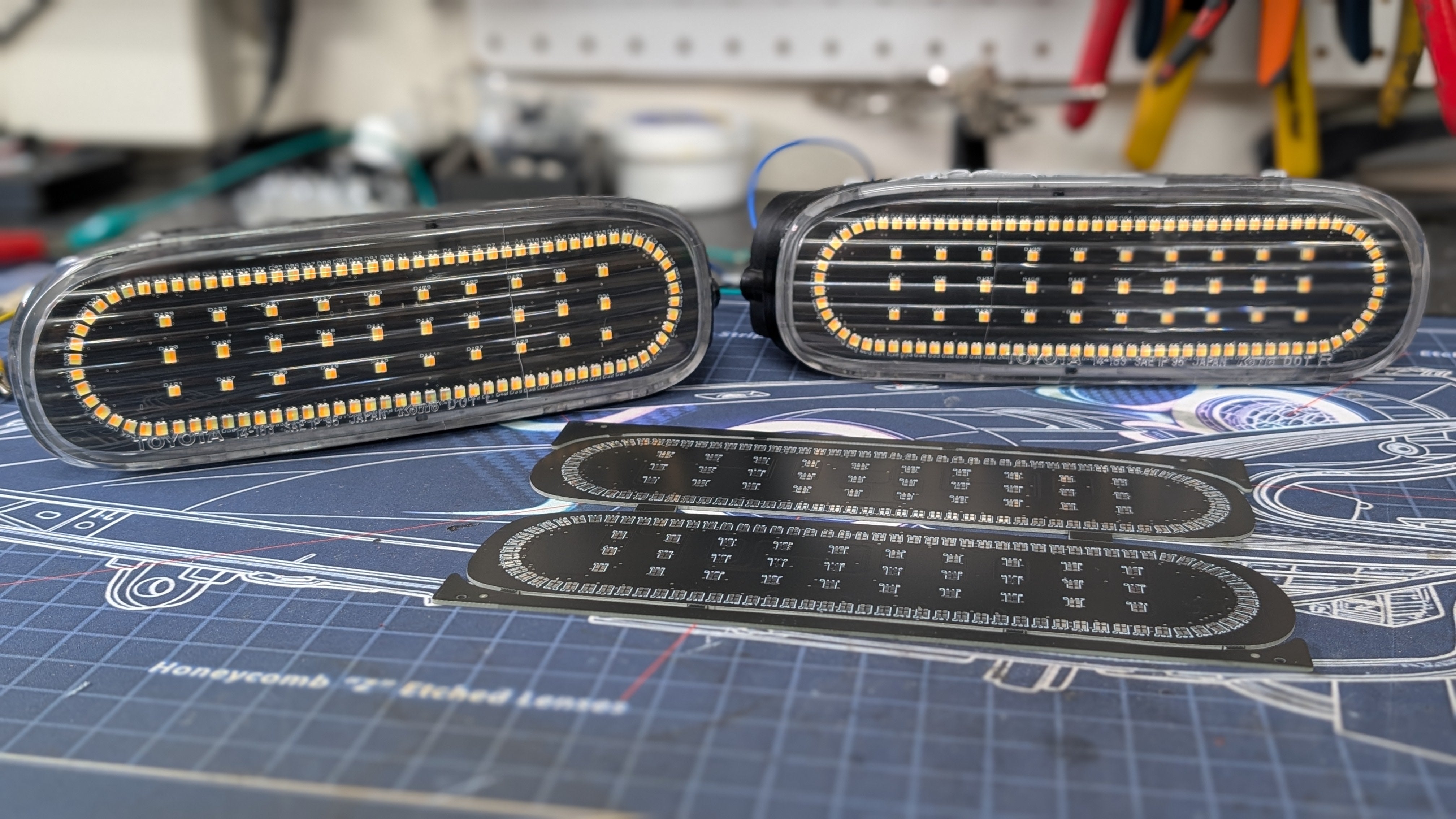 Toyota Supra MK4 Switchback LED Turn Signals (JZA80) | DIY Kit or ...