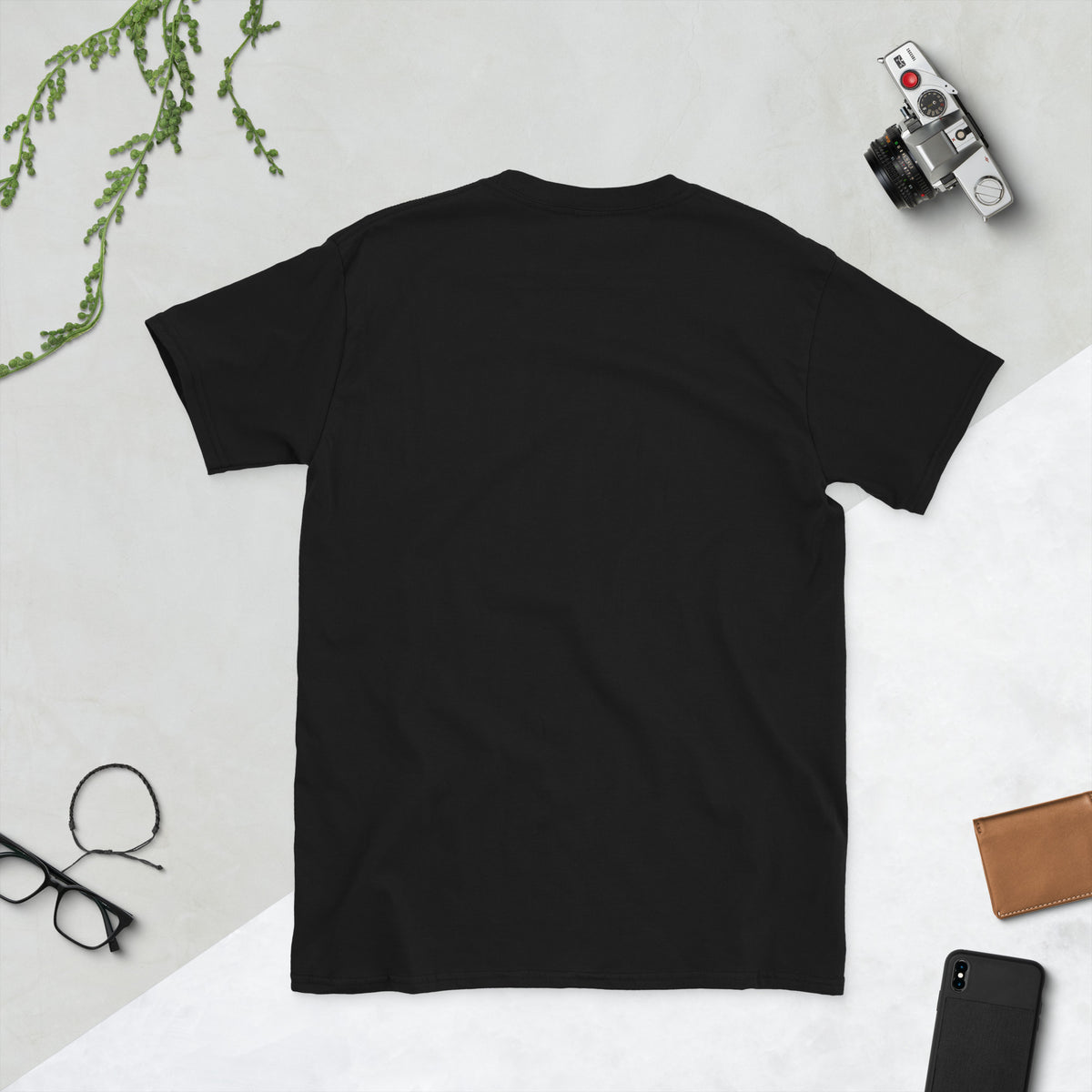 Yunique LED logo automotive T-shirt — mockup 3