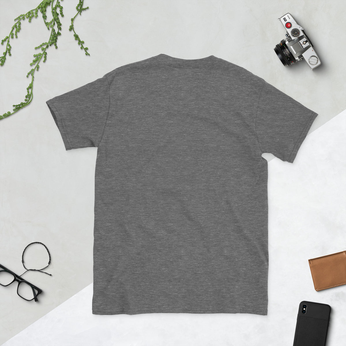 Yunique LED logo automotive T-shirt — mockup 9