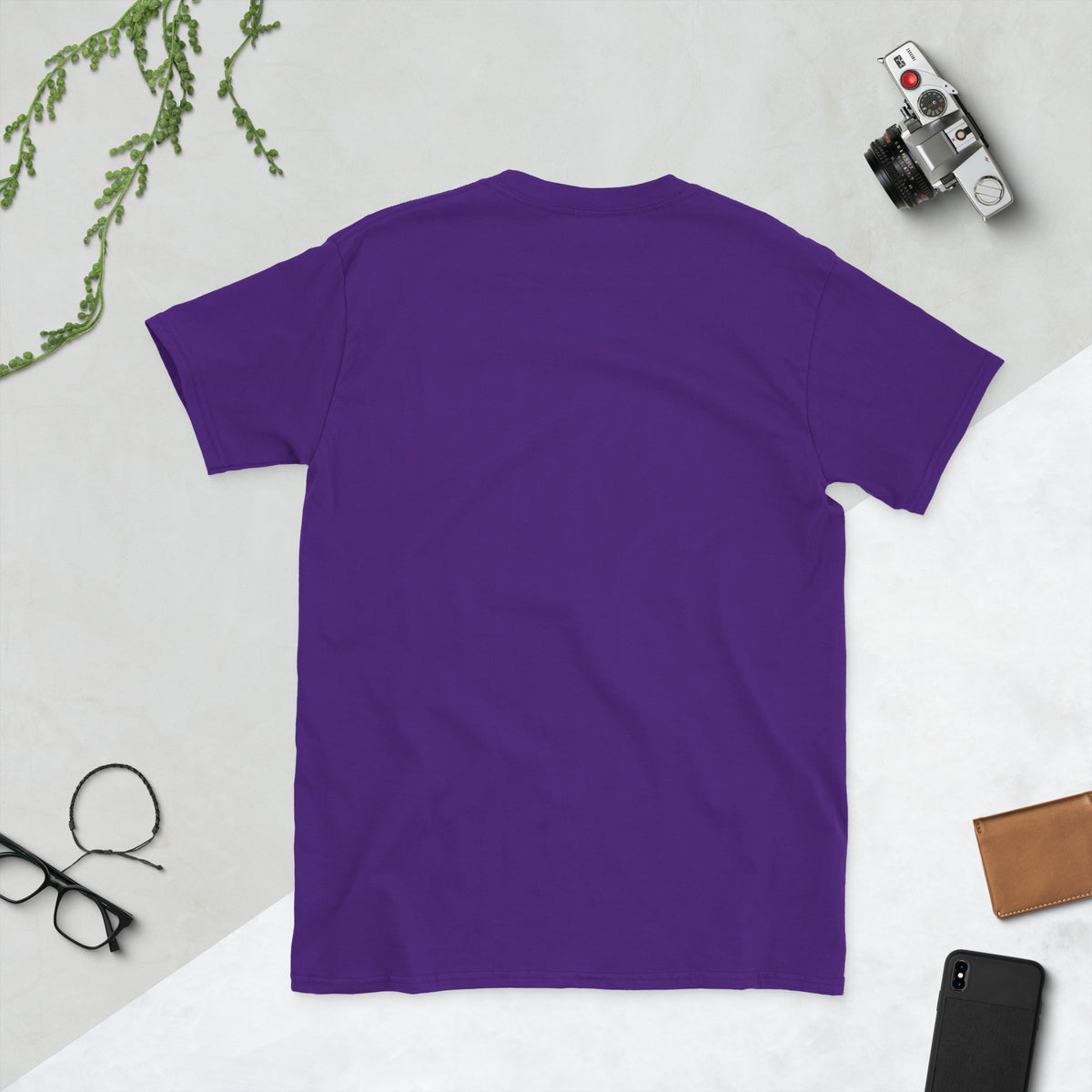 Yunique LED logo automotive T-shirt — mockup 5