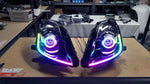 Yunique LED 03-09 Nissan 350z BlueGhozt Stage 3 Headlights