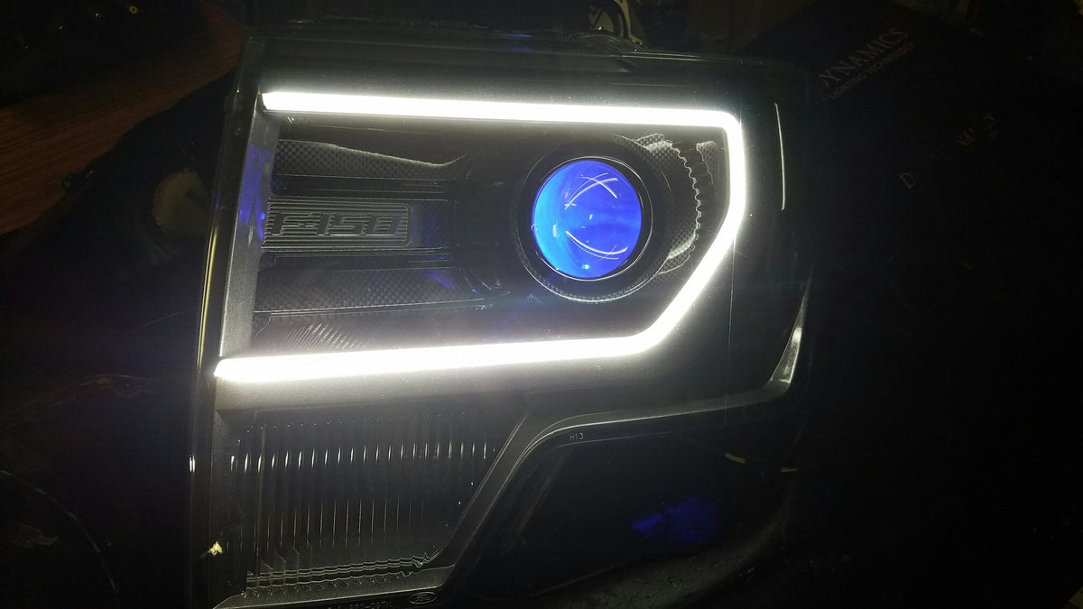 2009-2014 Ford F-150 custom LED headlights — view 10
