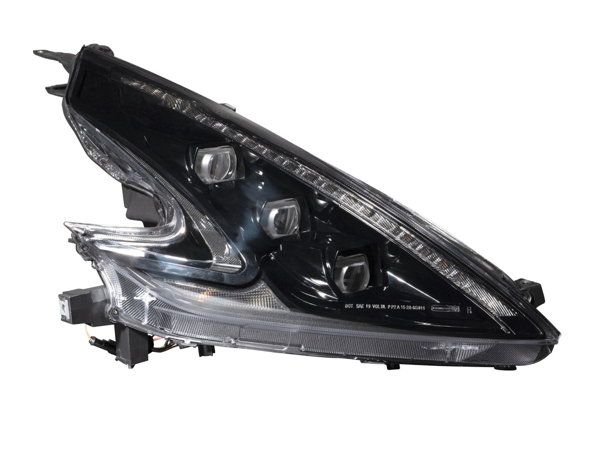 Nissan 370Z Morimoto XB LED headlights — view 3