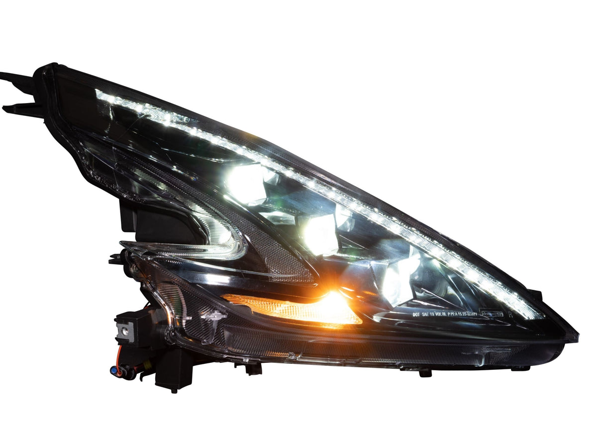 Nissan 370Z Morimoto XB LED headlights — view 7
