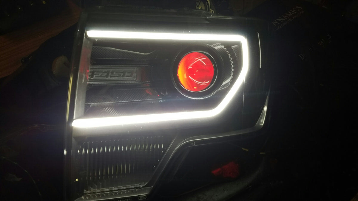 2009-2014 Ford F-150 custom LED headlights — view 8