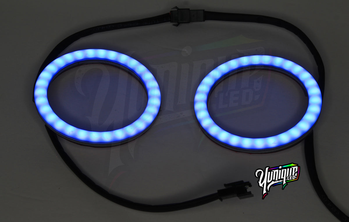 RGBW Flow addressable LED halo rings — view 5