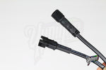 3pin JST to Waterproof IP68 barrel connector extension