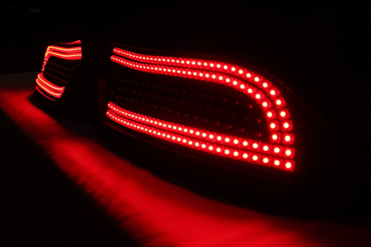 Mazda RX-7 FD custom LED taillights — view 3