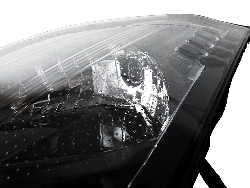 2003-2009 Nissan 350Z DEPO black D2S projector headlights — view 4